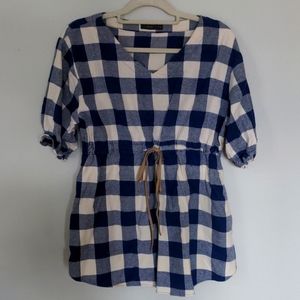 THML flannel tunic